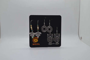 Set of three earings(01-02-11-08)